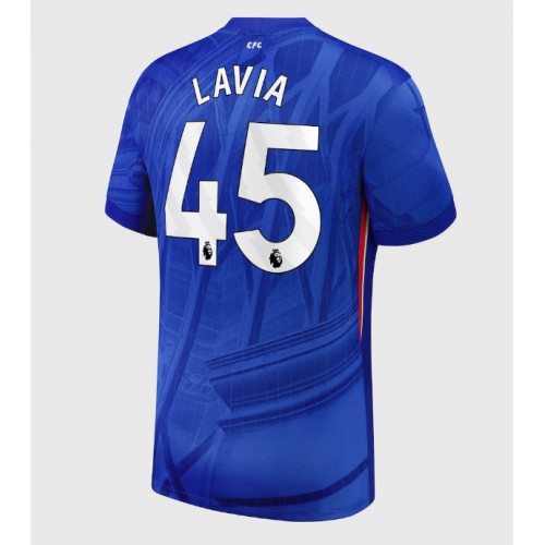 Stroje piłkarskie Chelsea Romeo Lavia #45 Koszulka Podstawowej 2025-26 Krótki Rękaw